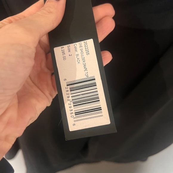 Halston one shoulder top - Picture 4 of 5